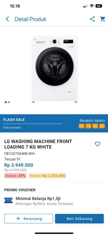 Mesin cuci bisa cash dan kresit