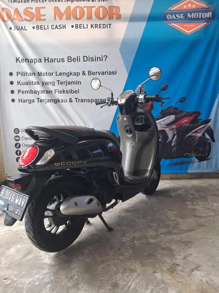 (A) Honda Scoopy Stylist Tahun 2022 mulus
