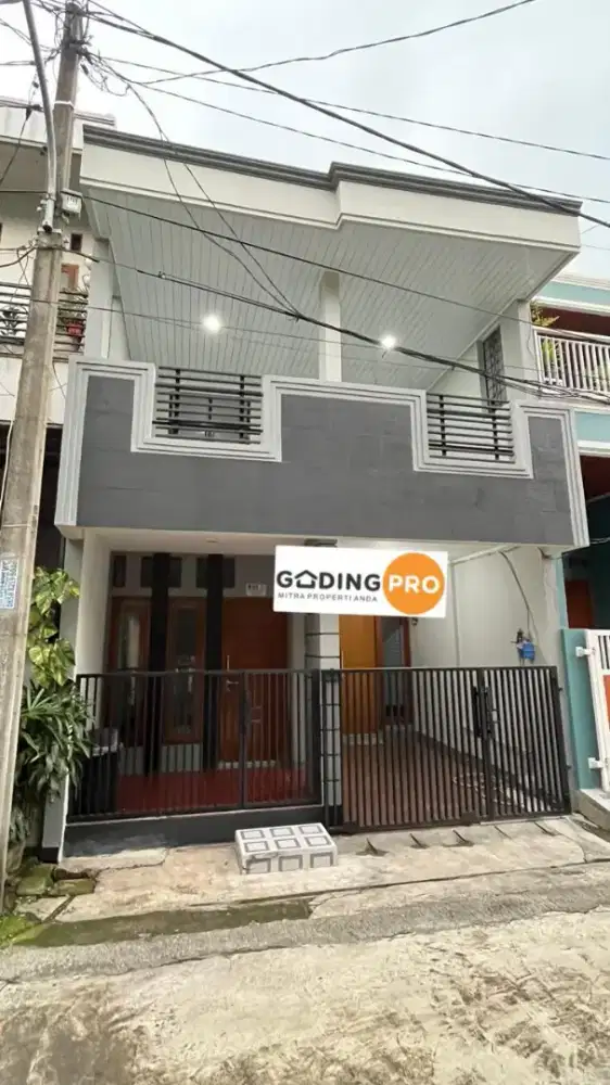 Dijual Rumah Siap Huni di Kranggan Permai Cibubur Anti Banjir