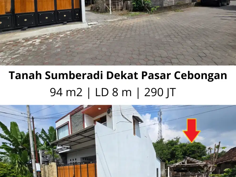 Dijual Cepat! Tanah Murah Sumberadi Dekat Pemda Sleman