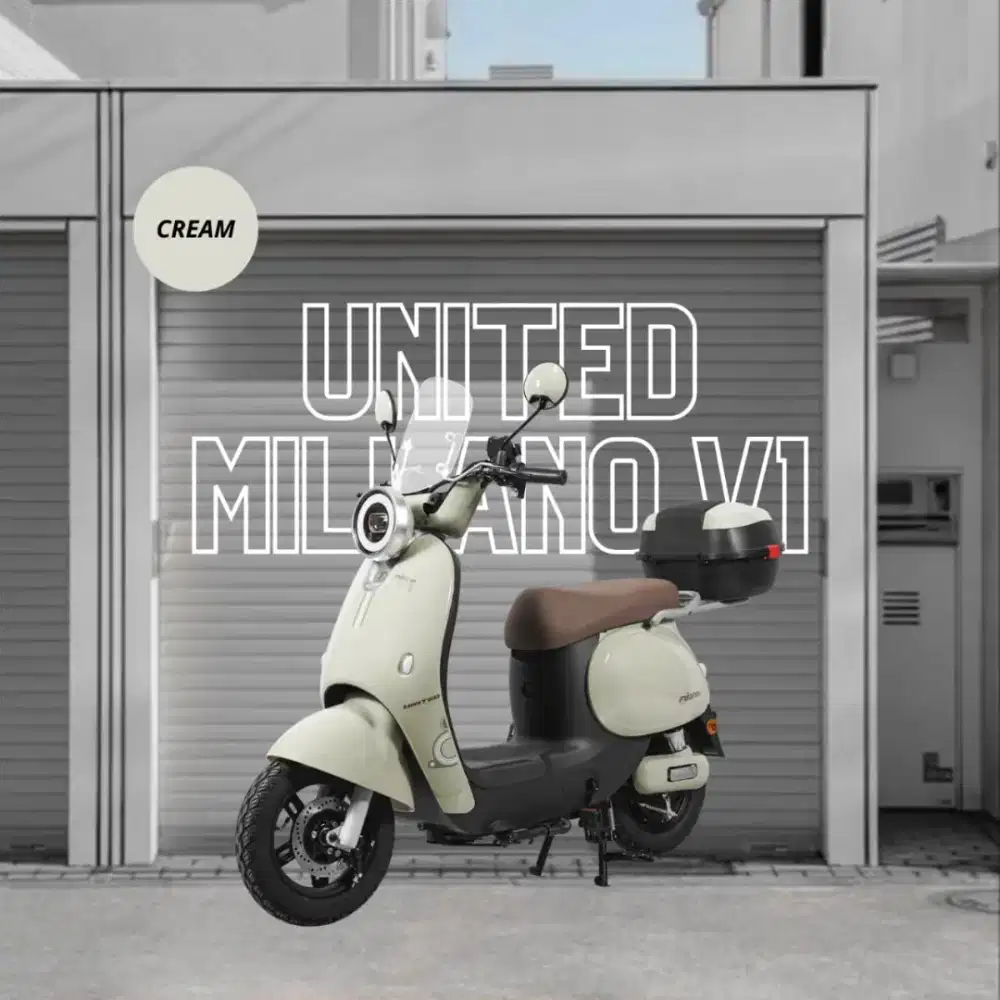 CICILAN TANPA DP SEPEDA LISTRIK UNITED MILANO V1