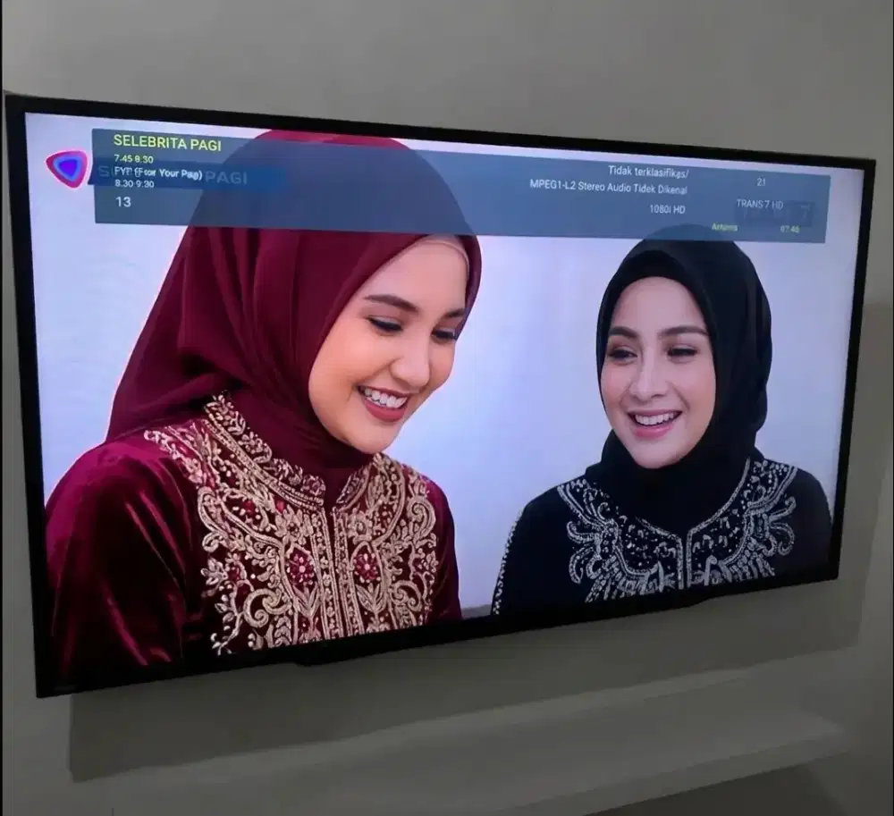TV Led Sharp 32 inc Kondisi Mantaap Siap Pakai, Kdd Minus Gambar Tajam