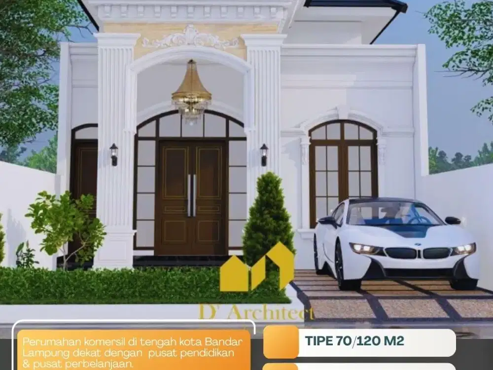 RUMAH TIPE 70 DI SINGKEP SUKARAME DEKAT ASRAMA UIN RIL BANDAR LAMPUNG