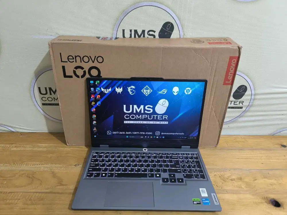 LENOVO LOQ 15IAX9 CORE I5 12450HX Ram 12GB SSD 512GB RTX3050