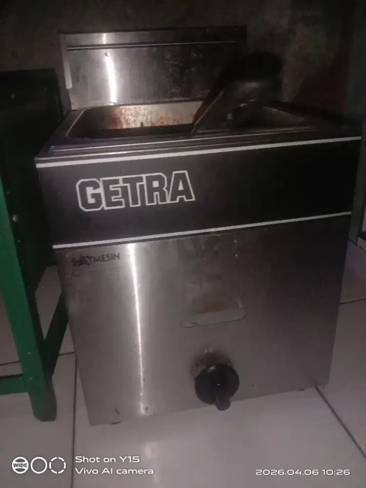 Jual kompor Stenlis mrek GETRA bekas pake resto
