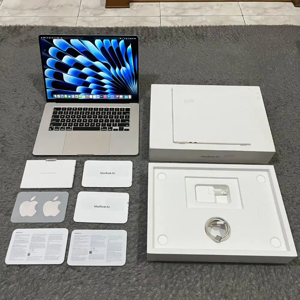 Macbook Air M3 8/256GB 15inch Fullset IBox