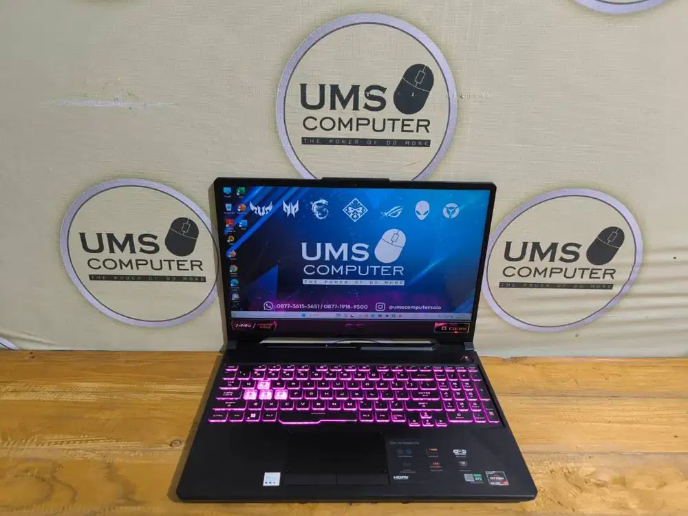 ASUS TUF FA506ICB RYZEN 7 4800H Ram 16GB SSD 512GB RTX 3050