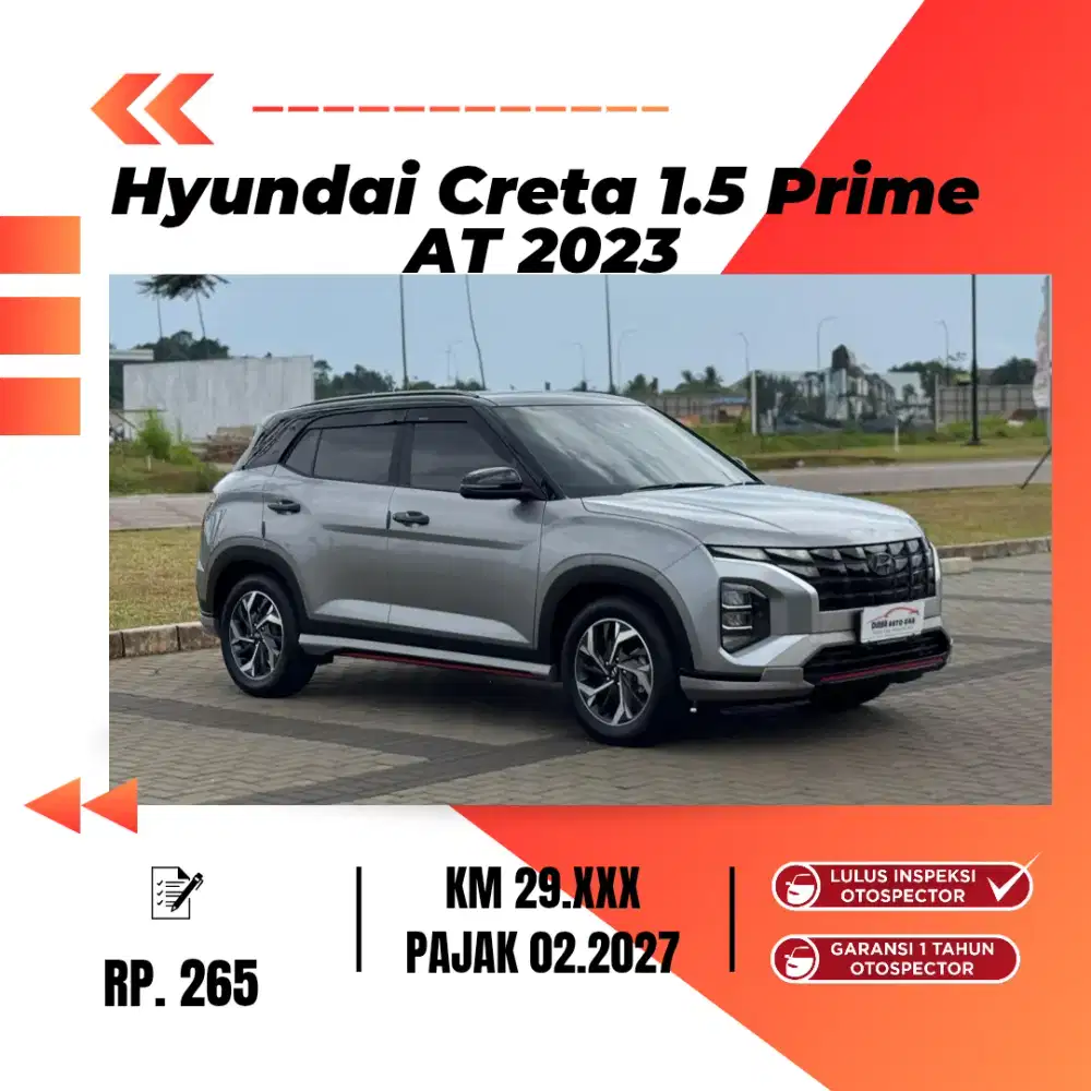 Creta 1.5 Prime AT 2023 KM 29RB