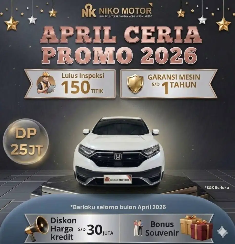(ANTIK KM21RB) CRV PRESTIGE SENSING 2022 AT :2023|2024