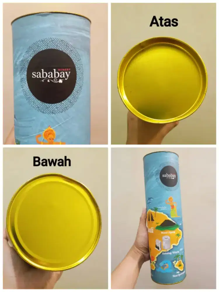 Dekorasi Pajangan Kaleng Bali