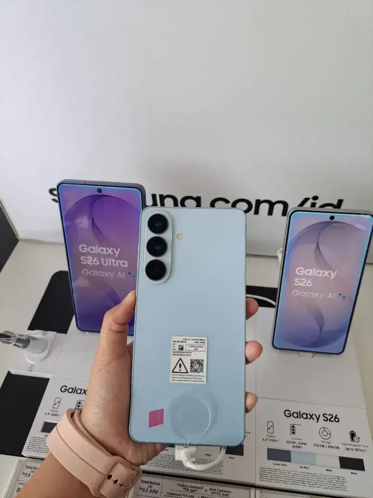 CICILAN TANPA DP, SYARAT KTP AJA BUNGA 0% S26+ 5G , TUKAR TAMBAH BISA