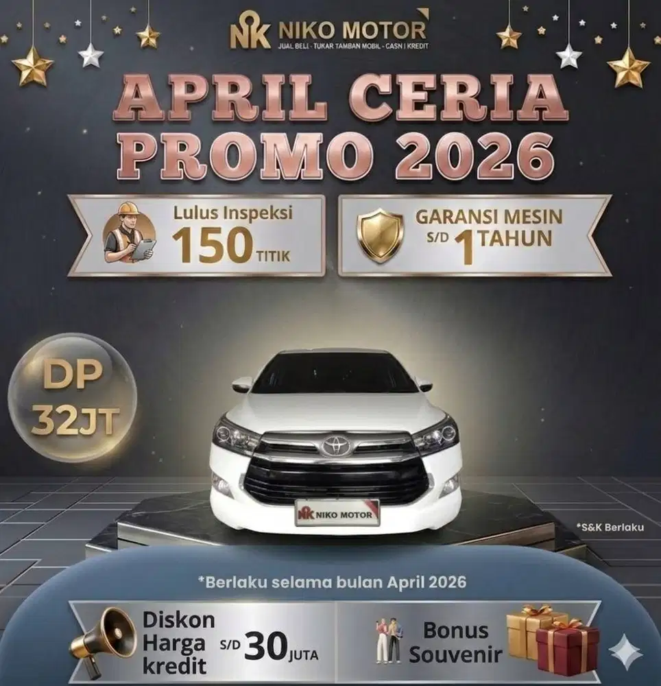 (ANTIK KM71RB) INNOVA V 2019 AT :2018|2020