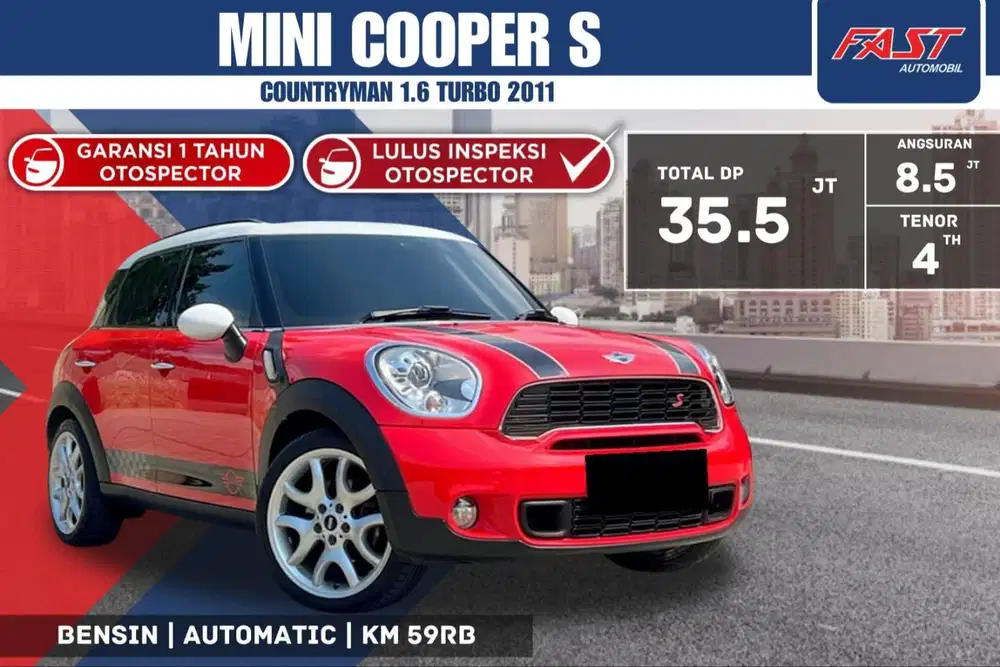 MINI COOPER S COUNTRYMAN 2011 PANORAMIC LOW KM.59RB INDIVIDUAL SEAT