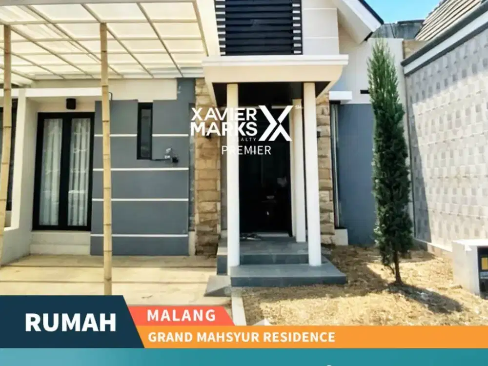 Dijual Rumah Modern di Grand Masyhur Residence Lowokwaru Malang