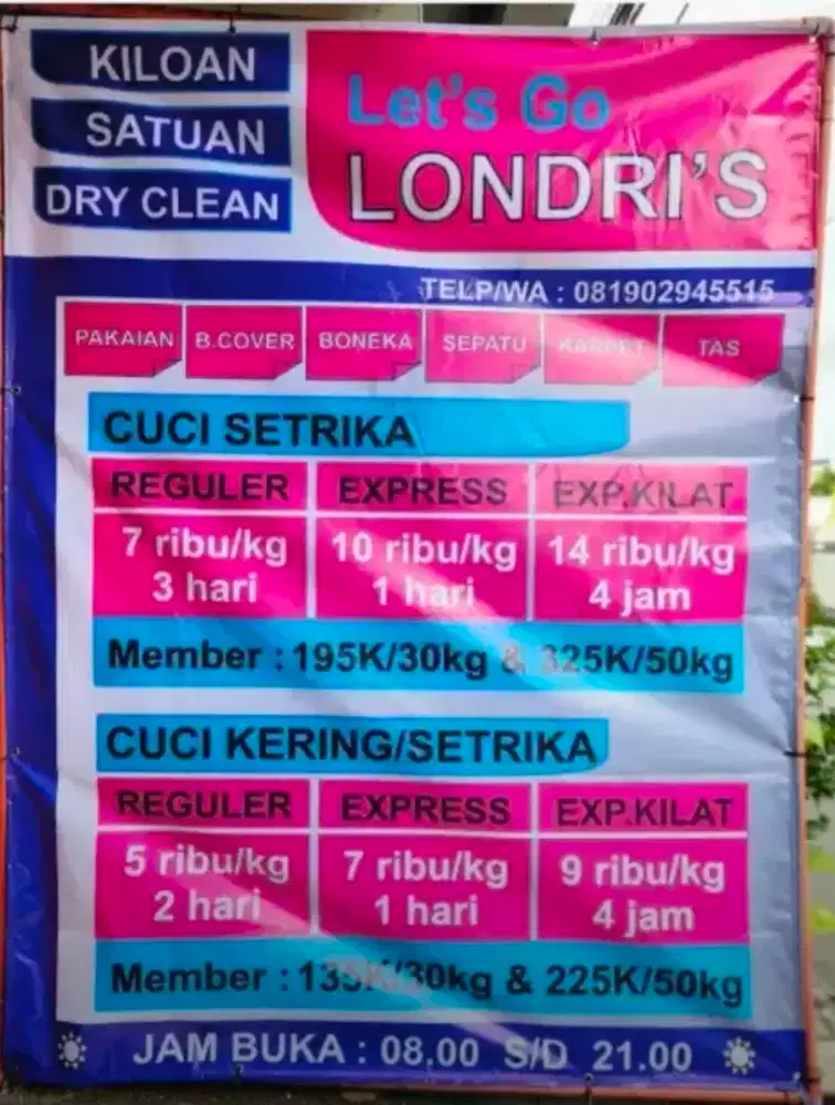 Loker Laundry Kiloan