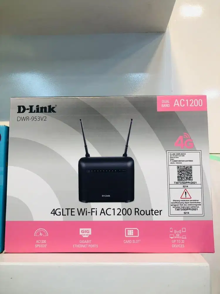 Router D-Link Baru Masih Segel