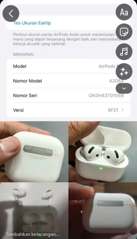 Lagi BU Mahar Airpods Apple Pro gen 1