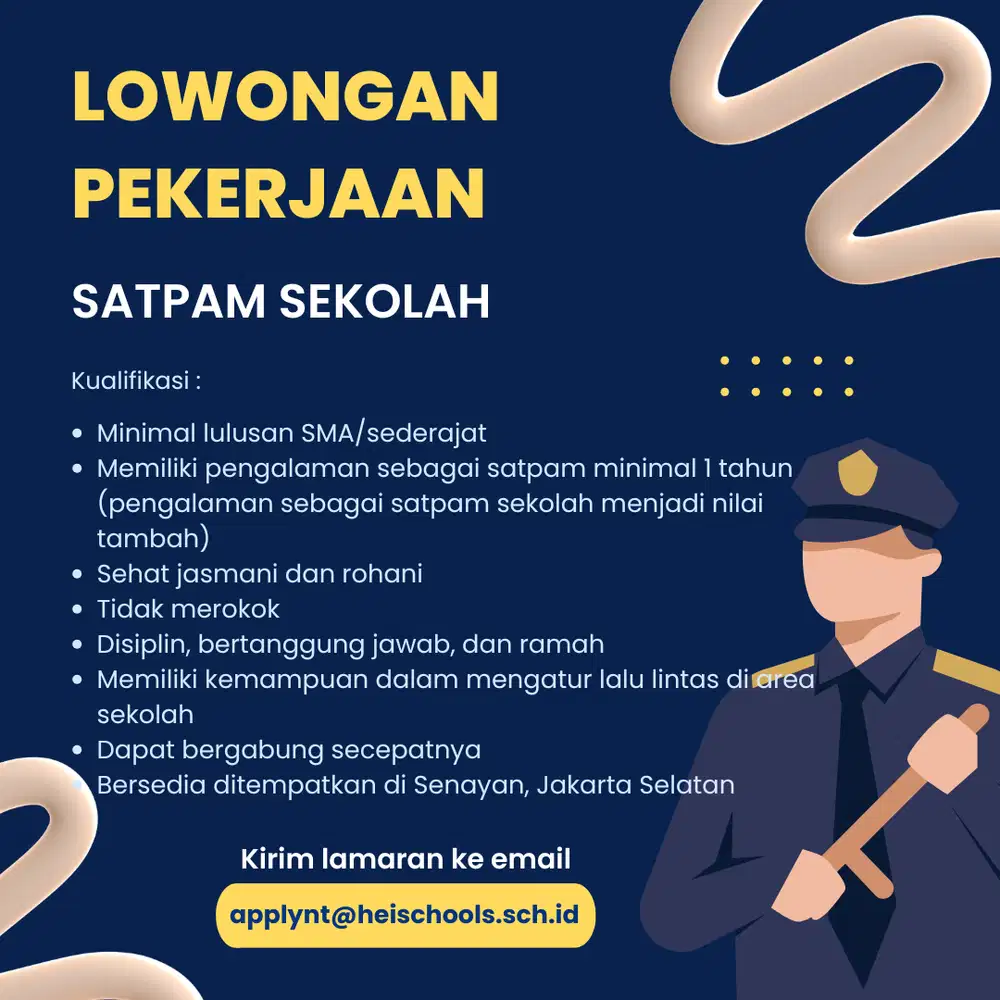 Satpam Security Sekolah