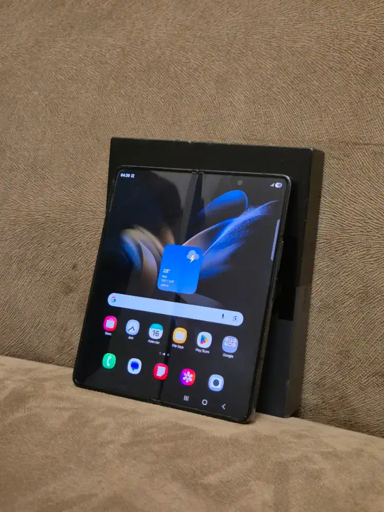 Samsung z fold 4 12/256 resmi sein black lengkap