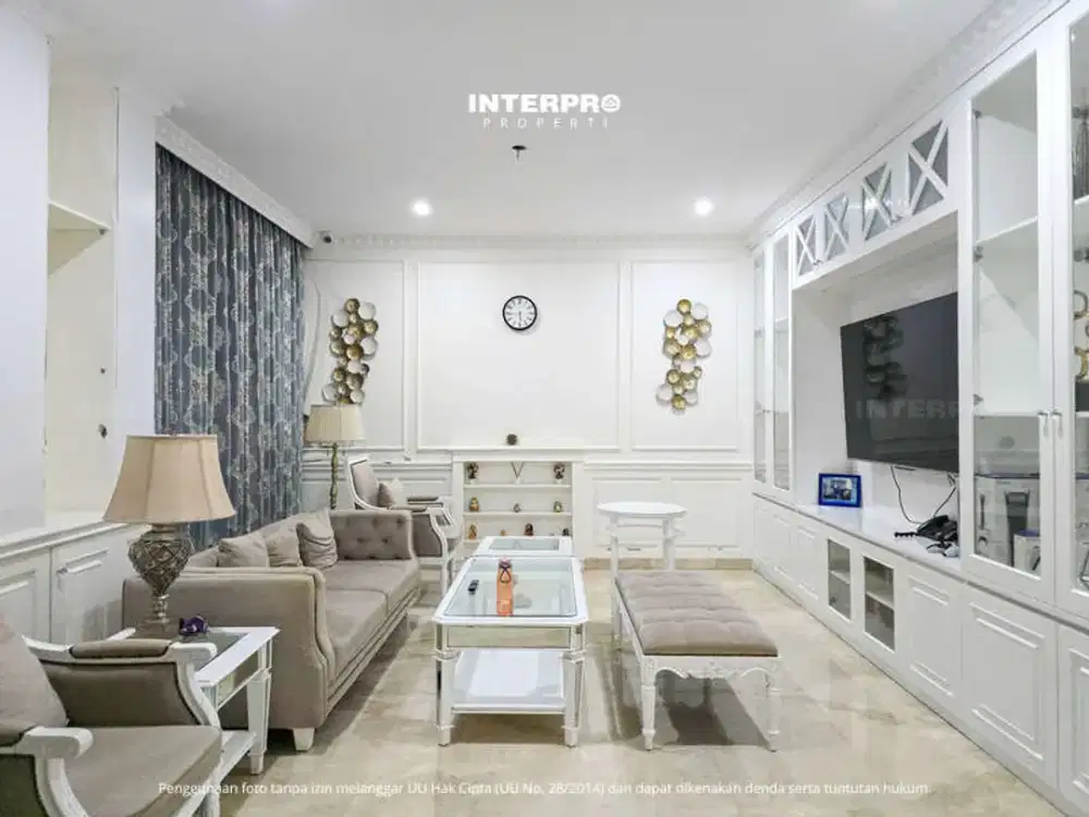 Rumah 4 Lantai Disewakan Taman Permata Buana Hadap Utara - Luas 144m2