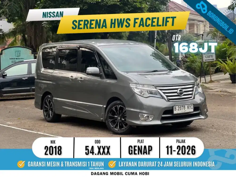 [TERMURAH] Nissan Serena HWS AT 2018