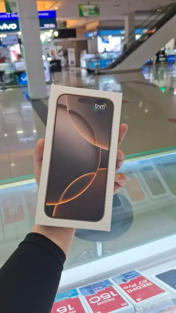 JUAL MURAH NEW IPHONE 16 PRO MAX 256GB GARANSI RESMI GREENPEEL BNIB‼️