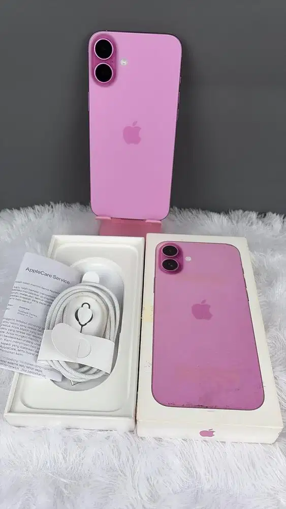 iPhone 16 Plus , 128 GB , BH 100% , Garansi on sd Maret 2026