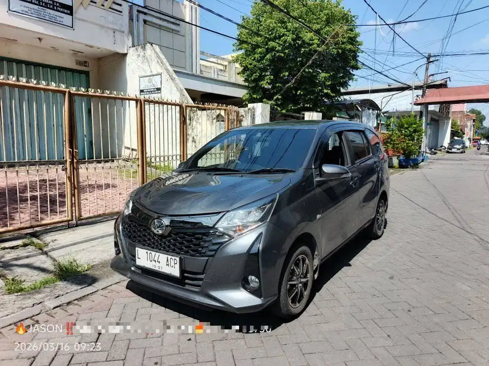 NEW CALYA G 1.2 MATIC 2022 ,KM 23 RB ISTIMEWAH