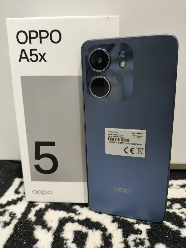 OPPO A5X RAM 4/128GB FULSET ORI