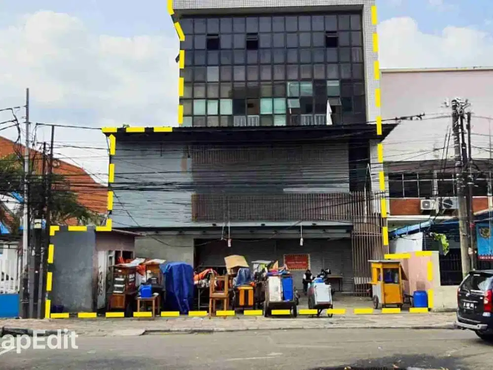 Jual Sewa Gedung Di kawasan komersil Live 24 Jam Mangga Besar