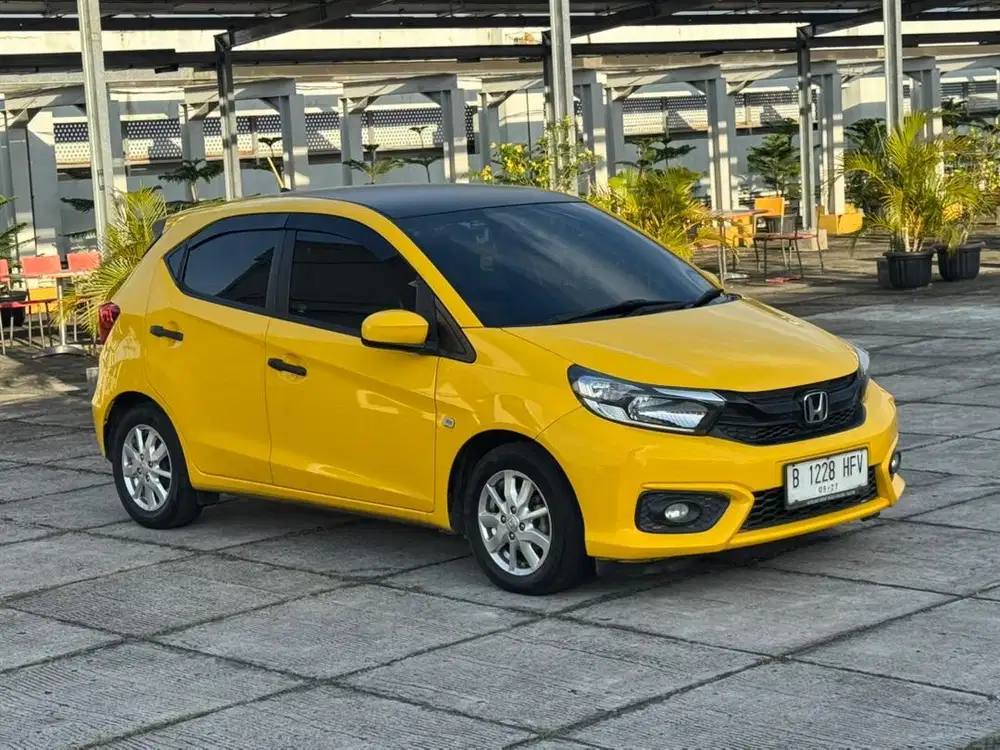 PALING MURAH !! DP 8jt BRIO E CVT AT MATIC 2022 KM43rb !! SIAPA CEPAT