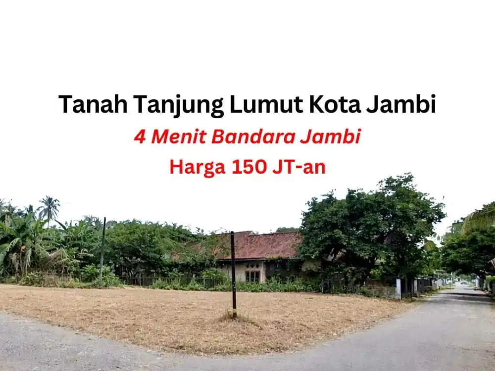 Jual Tanah Tanjung Lumut Selincah Kota Jambi
