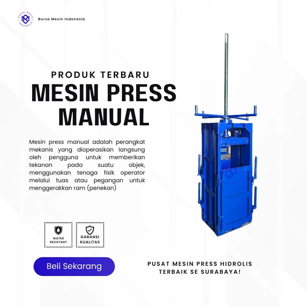 MESIN PRESS MANUAL