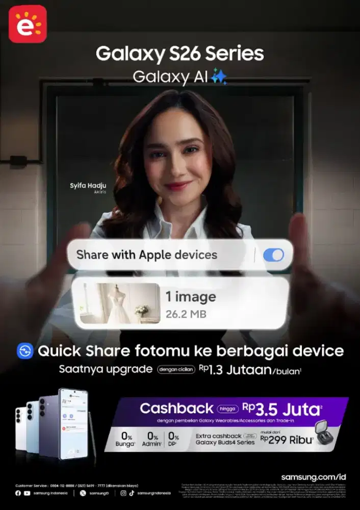 UPGRADE SEKARANG KE GALAXY S26 SERIES | Benefit Hingga 5 Jutaan