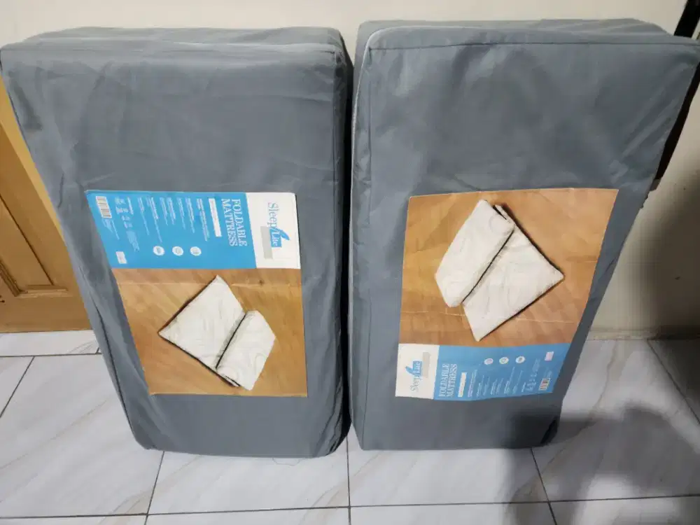 Sleeplite 80x180x5 Cm Kasur Lipat Dengan Tas Penyimpanan