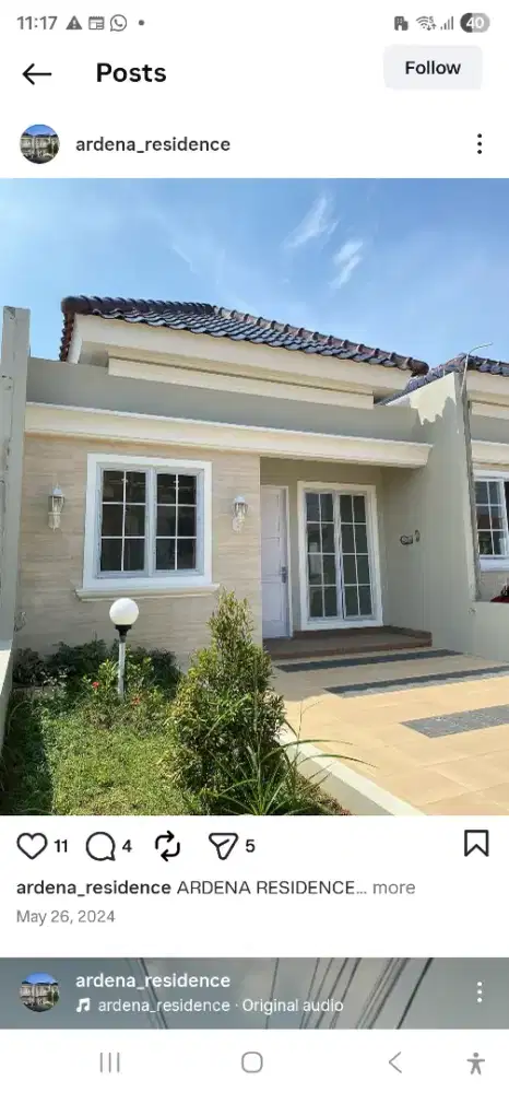 Jual Rumah Ardena Residence Depok