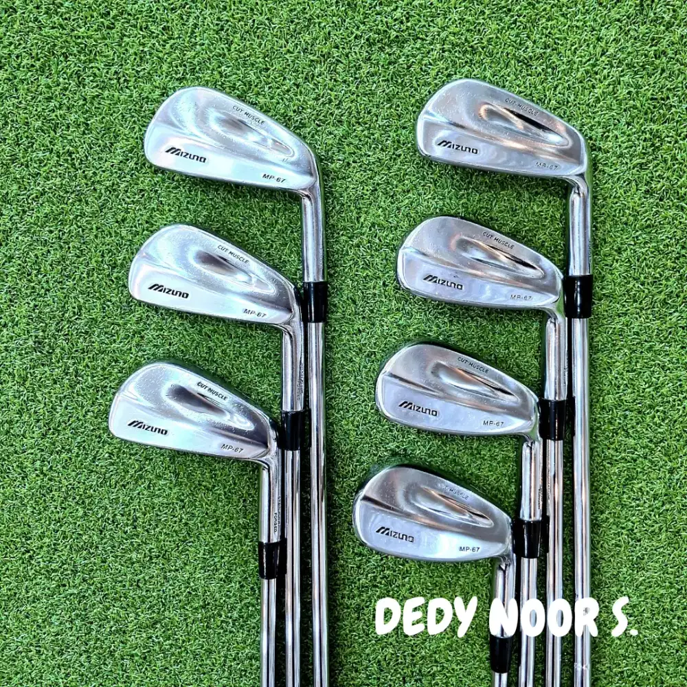 Stick Stik Golf Iron Set Mizuno MP-67 Cut Muscle, Second Original