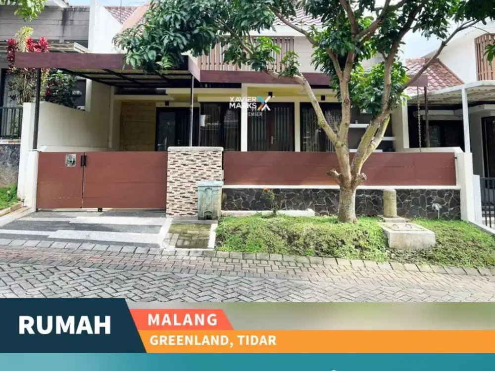 Dijual Rumah Minimalis Full Furnish  Ada Laundry Area dan Area Parkir Bercanopy Siap Huni Lingkungan One Gate System Dekat Fasilitas Umum di Greenland