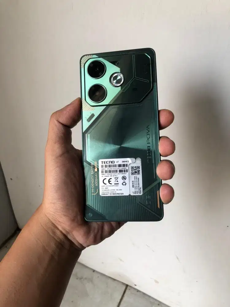 Gaming phone POVA 6 ram 8/256GB mulus no minus ho kedua