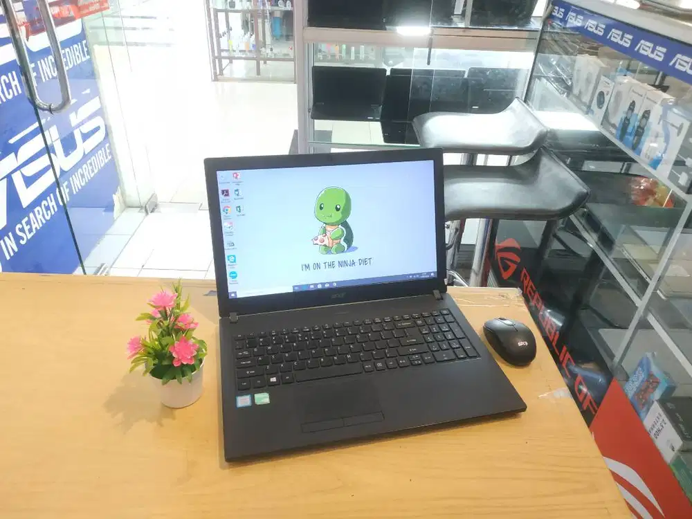 LAPTOP ACER TRAVELMATE P2510 CORE i5 GEN 8 RAM 8GB NVIDIA DIJUAL