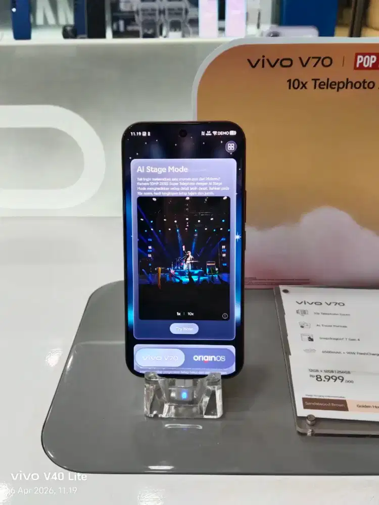 Promo cicilan Vivo V70 5G RAM 12/256GB