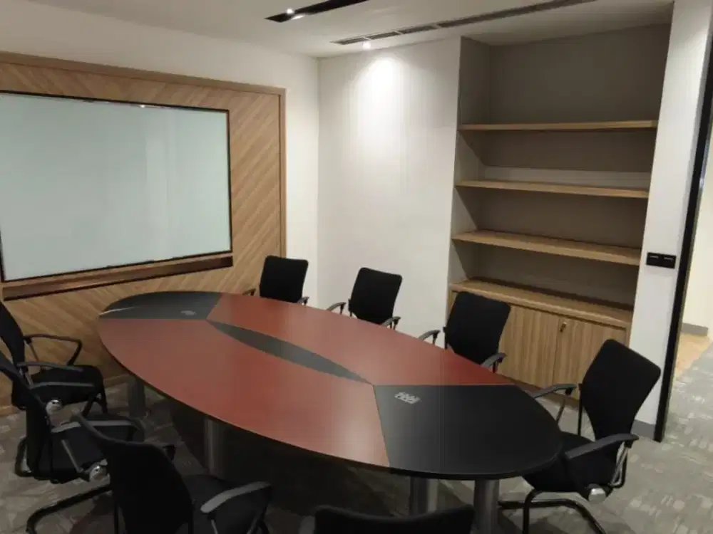 SEWA KANTOR DI JAKARTA PUSAT GAMBIR 195M2 FURNISHED 175K NEGO