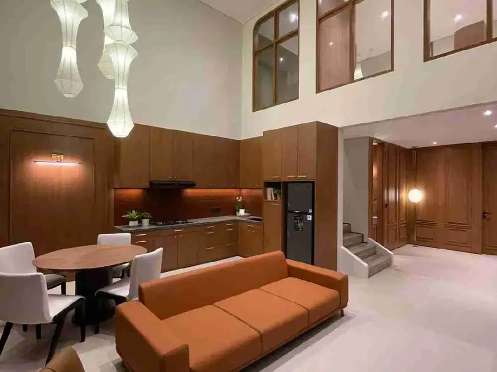 termurah! rumah lux full furnish pool kota baru parahyangan bandung