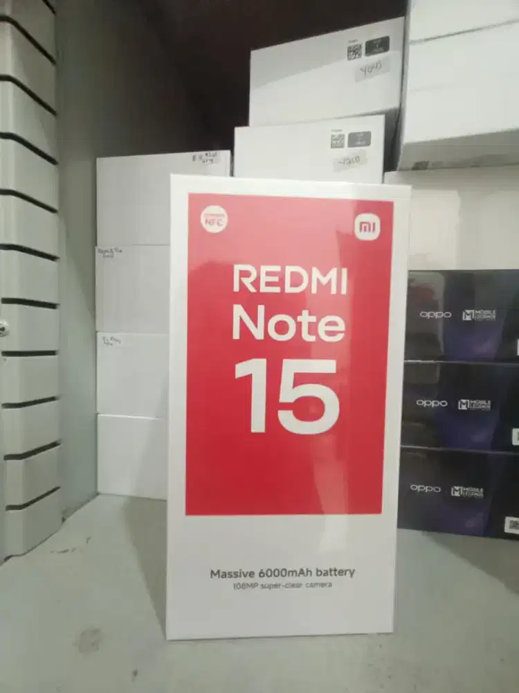 Redmi Note 15 8/256 Garansi Resmi 15 Bulan New