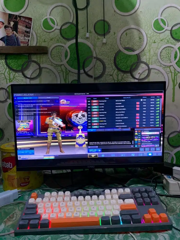 pc gaming rgb,jual murah