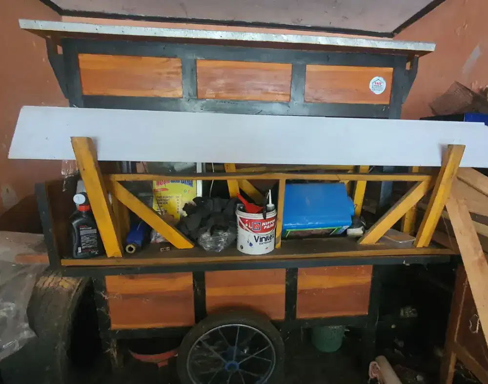 Di Jual Gerobak Kayu
