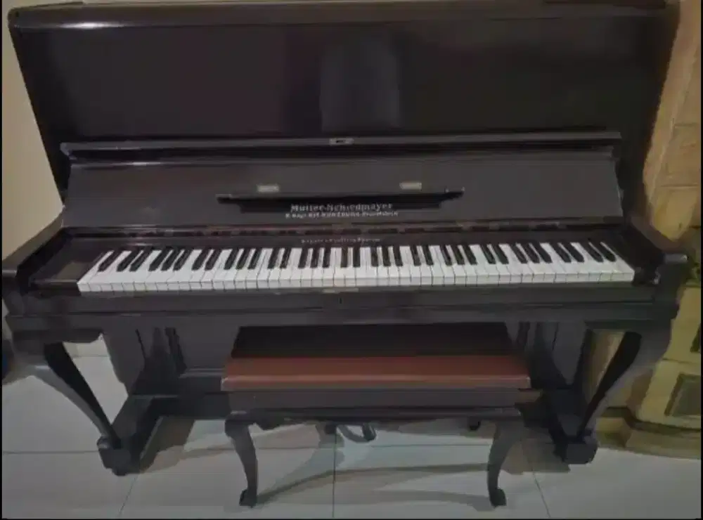 Jual murah piano muller schiedmayer,bagus&normal,harga 8,7jt bisa nego