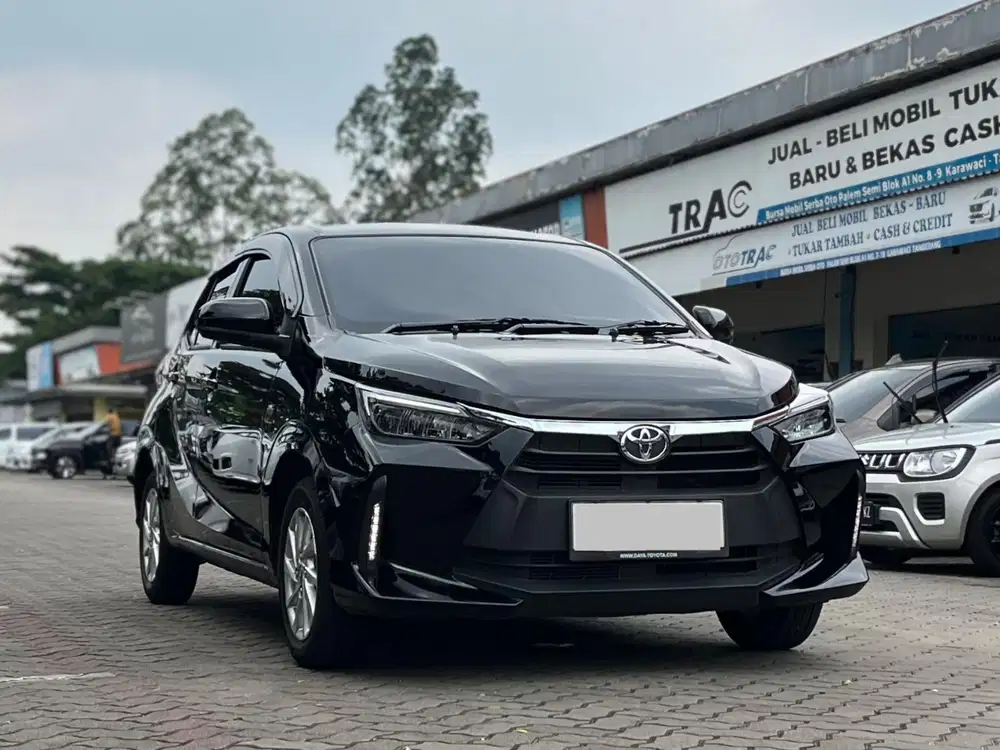 OBRAL TERMURAH TOYOTA AGYA G 1.2 AT MATIC 2024 HITAM
