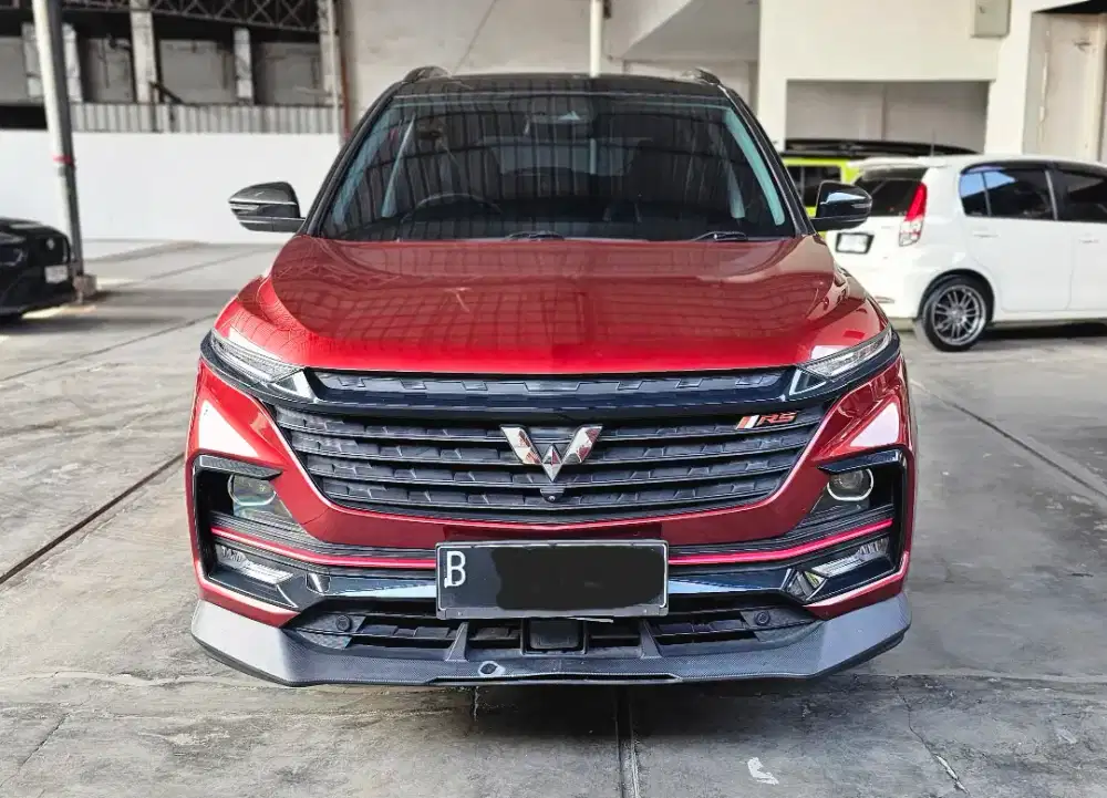 Baru 48rban Km Wuling Almaz Exclusive 7 Seater AT Matic 2021 Merah