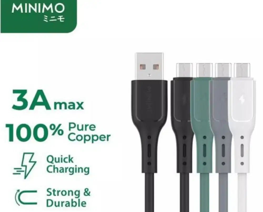 Minimo DGM01s Kabel Data Micro Fast Charging